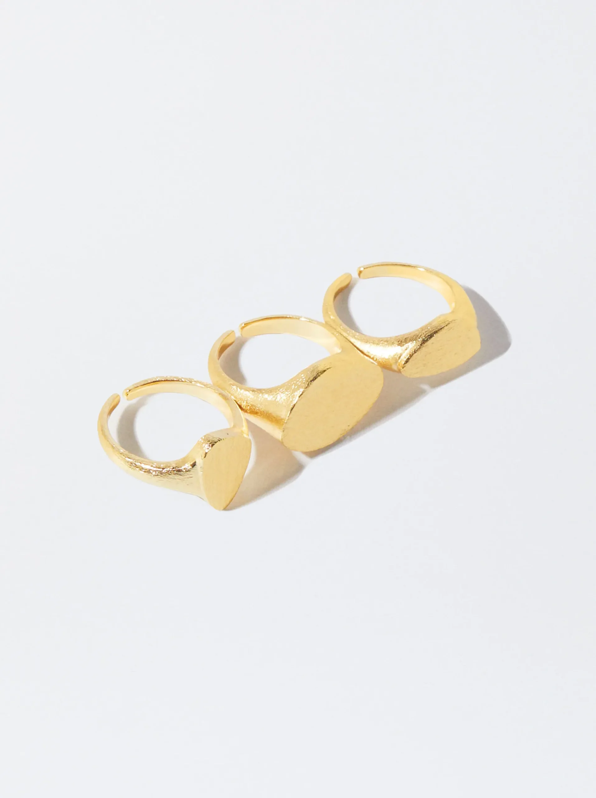 PARFOIS Armbänder|Set mit Armbändern>Ringe, 18 Karat Vergoldet Golden
