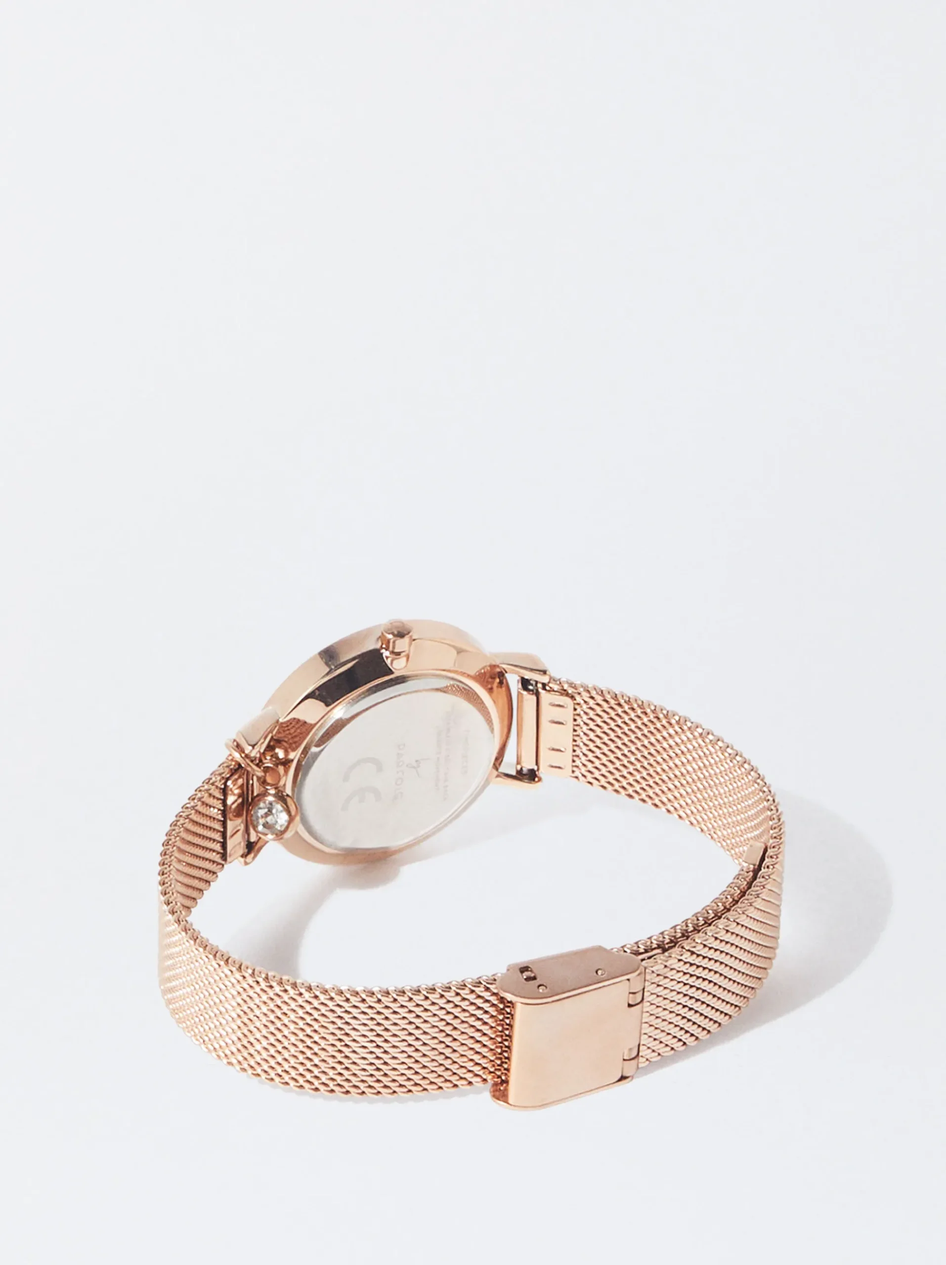 PARFOIS Flache Schuhe>Roségoldene Uhr Aus Stahl