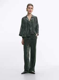 PARFOIS Schultertaschen>Samthose Grau