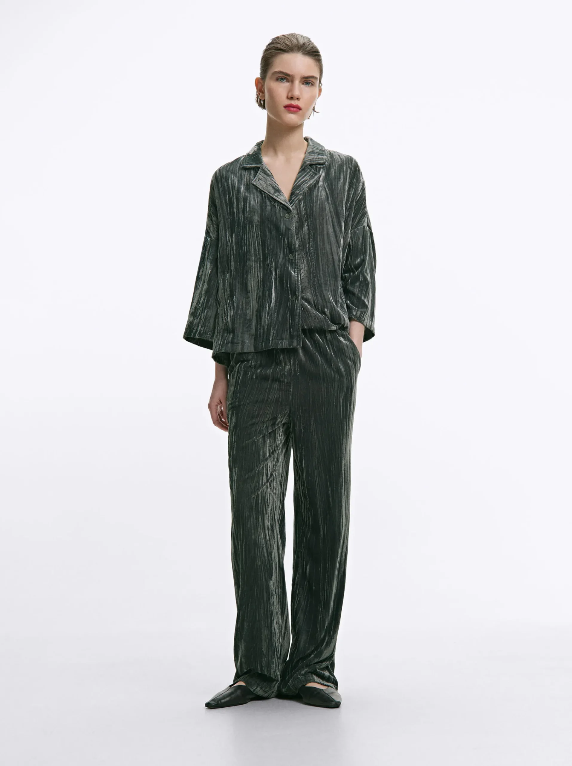 PARFOIS Schultertaschen>Samthose Grau