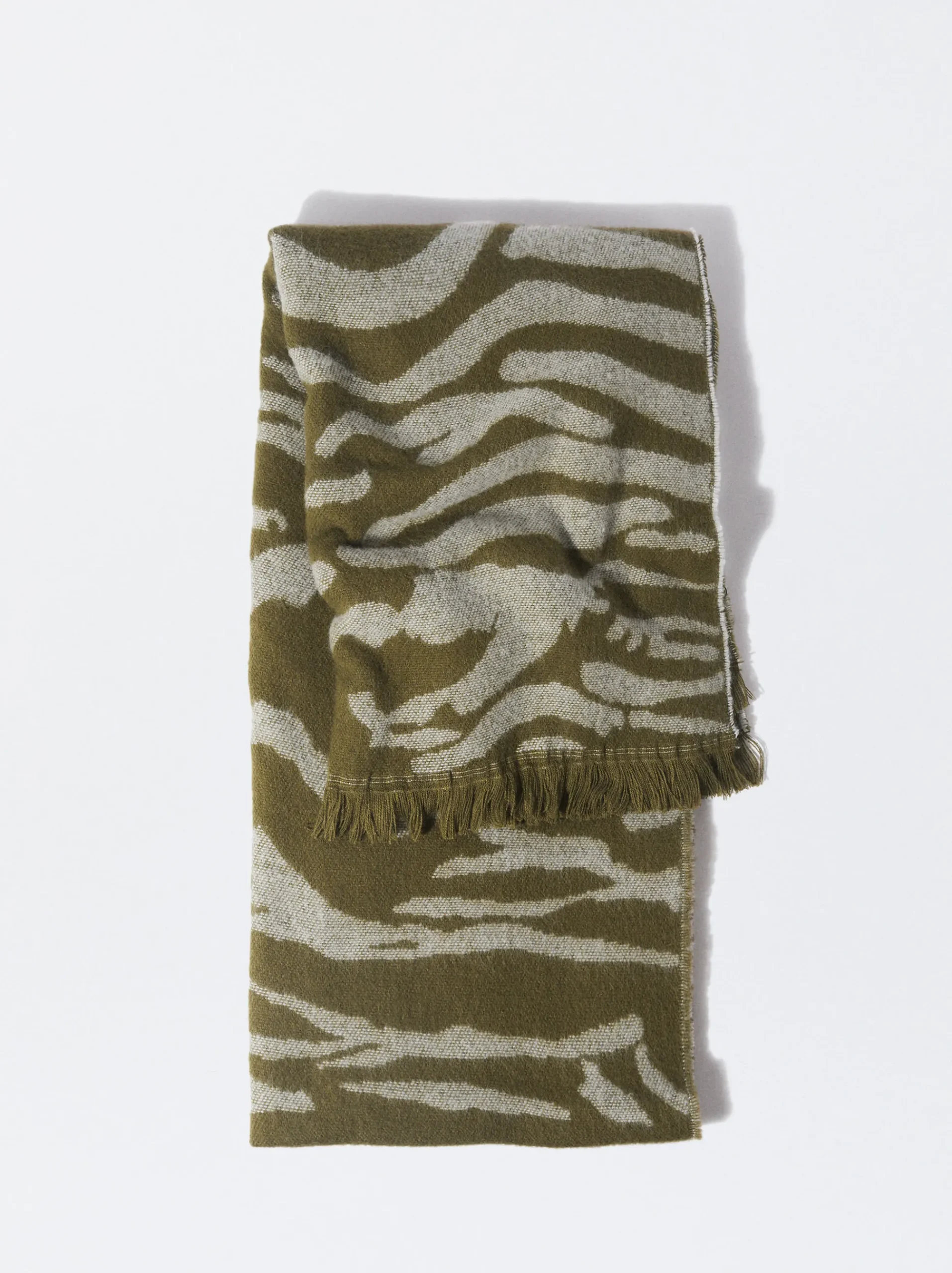 PARFOIS Printed>Schal Mit Animal-Jacquardmuster Mehrfarbig