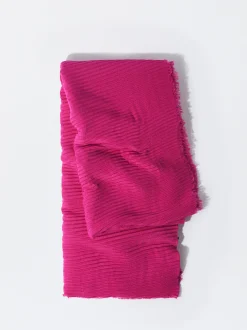 PARFOIS Basics>Schal Mit Falten Fuchsia