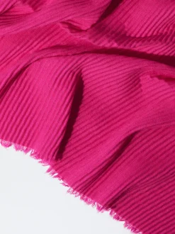 PARFOIS Basics>Schal Mit Falten Fuchsia