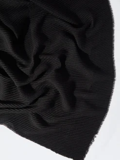 PARFOIS Basics>Schal Mit Falten Schwarz