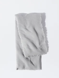 PARFOIS Basics>Schal Mit Falten Grau