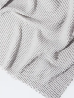 PARFOIS Basics>Schal Mit Falten Grau