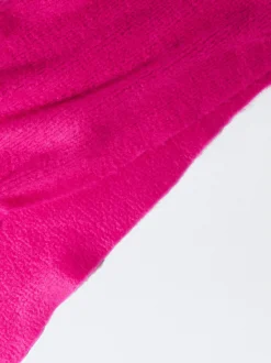 PARFOIS Wollmützen|Winterhüte>Schal Mit Fransen Fuchsia