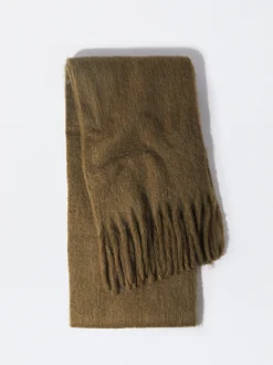 PARFOIS Schals|Schals>Schal Mit Fransen Khaki