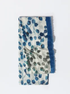 PARFOIS Strohhüte>Schal Mit Print Blau
