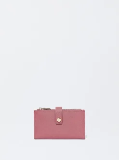 PARFOIS Silberfarbene Uhren>Schlichtes Portemonnaie Rosa