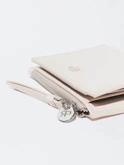 PARFOIS Silberfarbene Uhren>Schlichtes Portemonnaie Beige