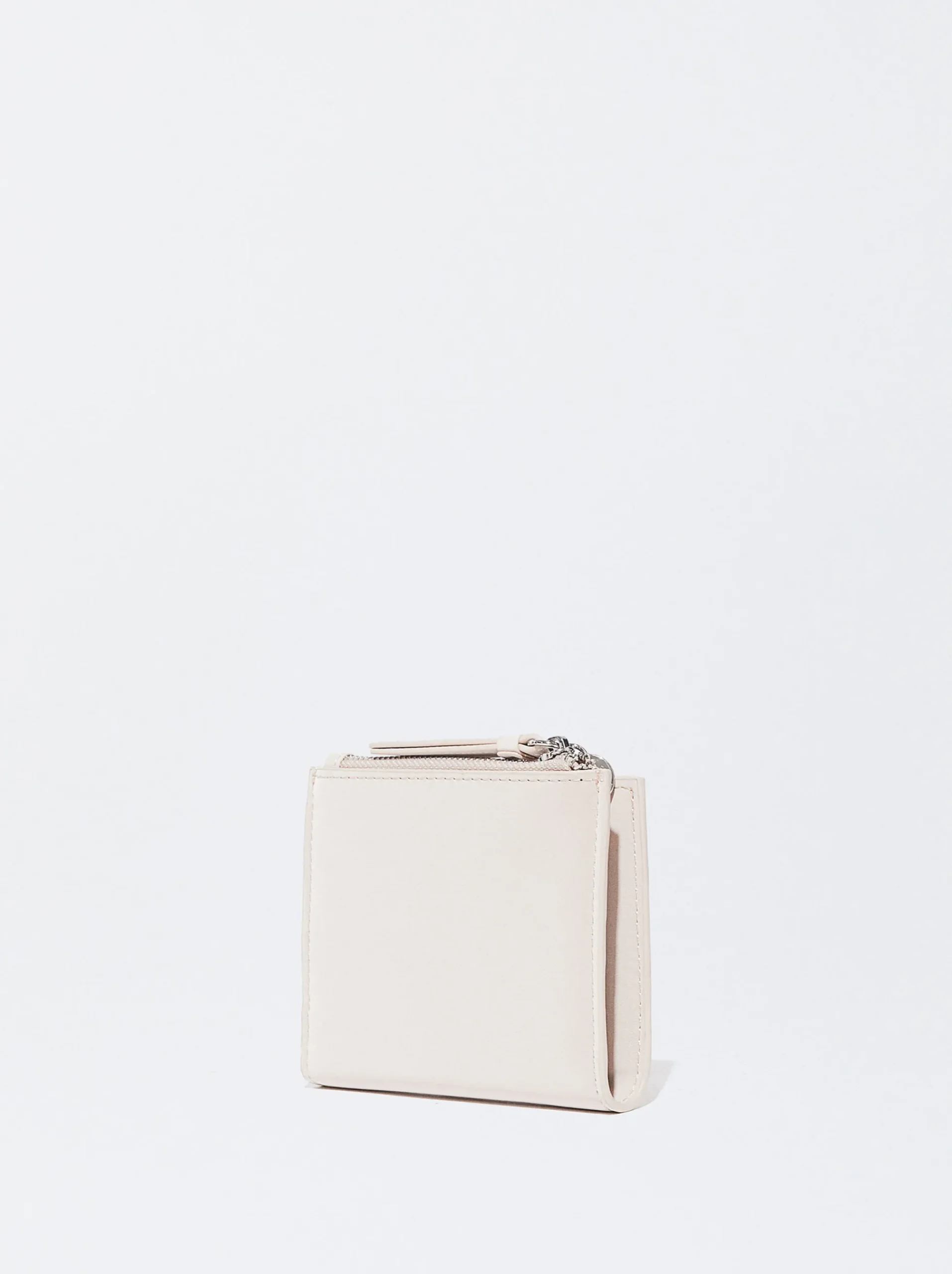 PARFOIS Silberfarbene Uhren>Schlichtes Portemonnaie Beige