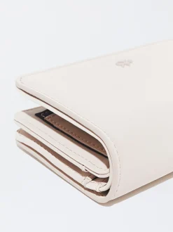PARFOIS Goldfarbene Uhren>Schlichtes Portemonnaie Beige