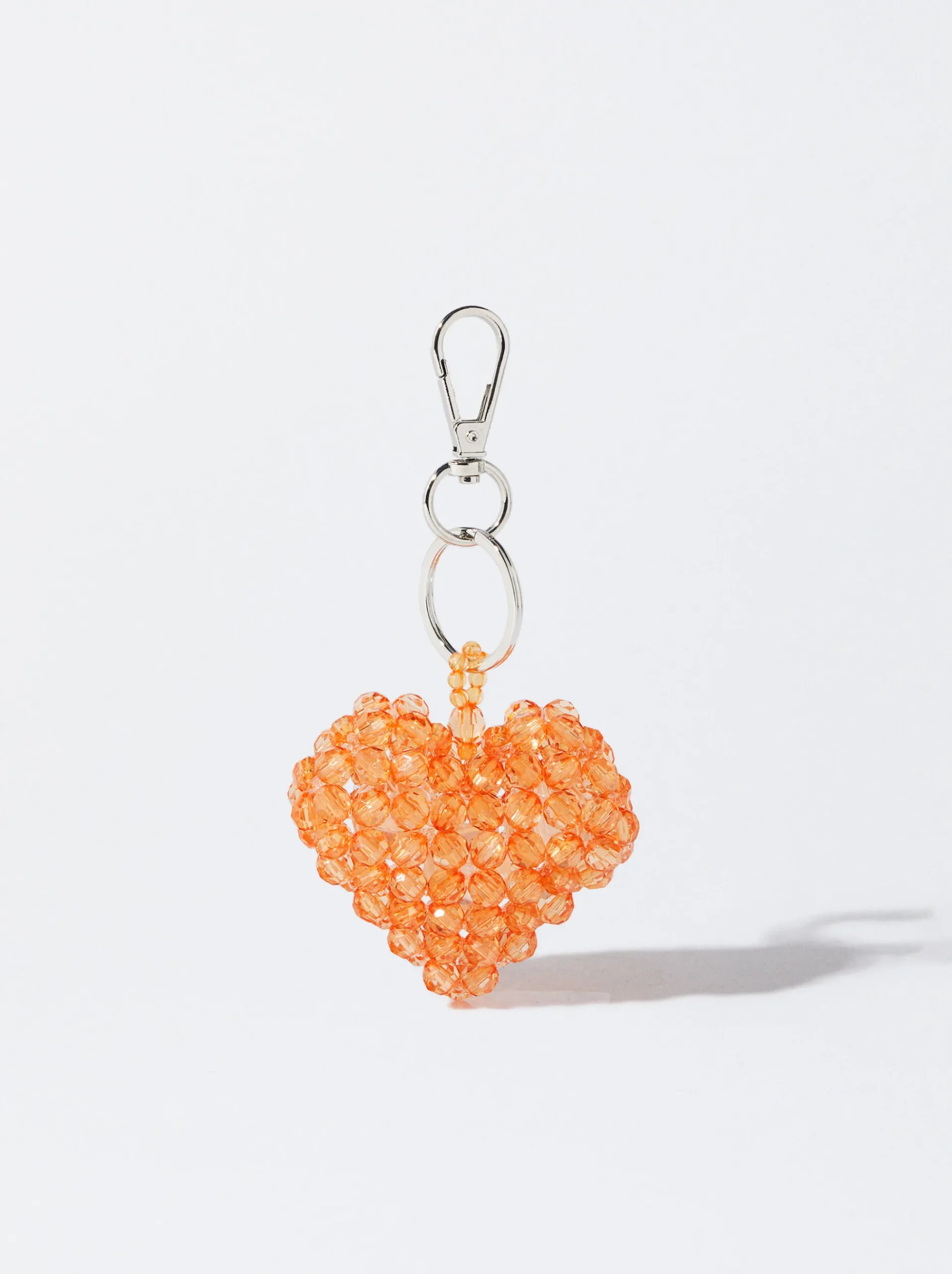 PARFOIS Schlüsselanhänger>Schlüsselanhänger Mit Herz Orange
