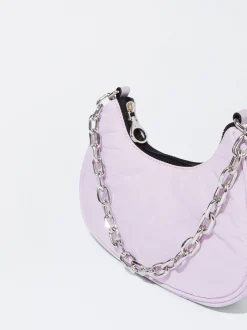 PARFOIS Schultertaschen|Taschen aus Leder NEW>Schultertasche Aus Nylon Lila