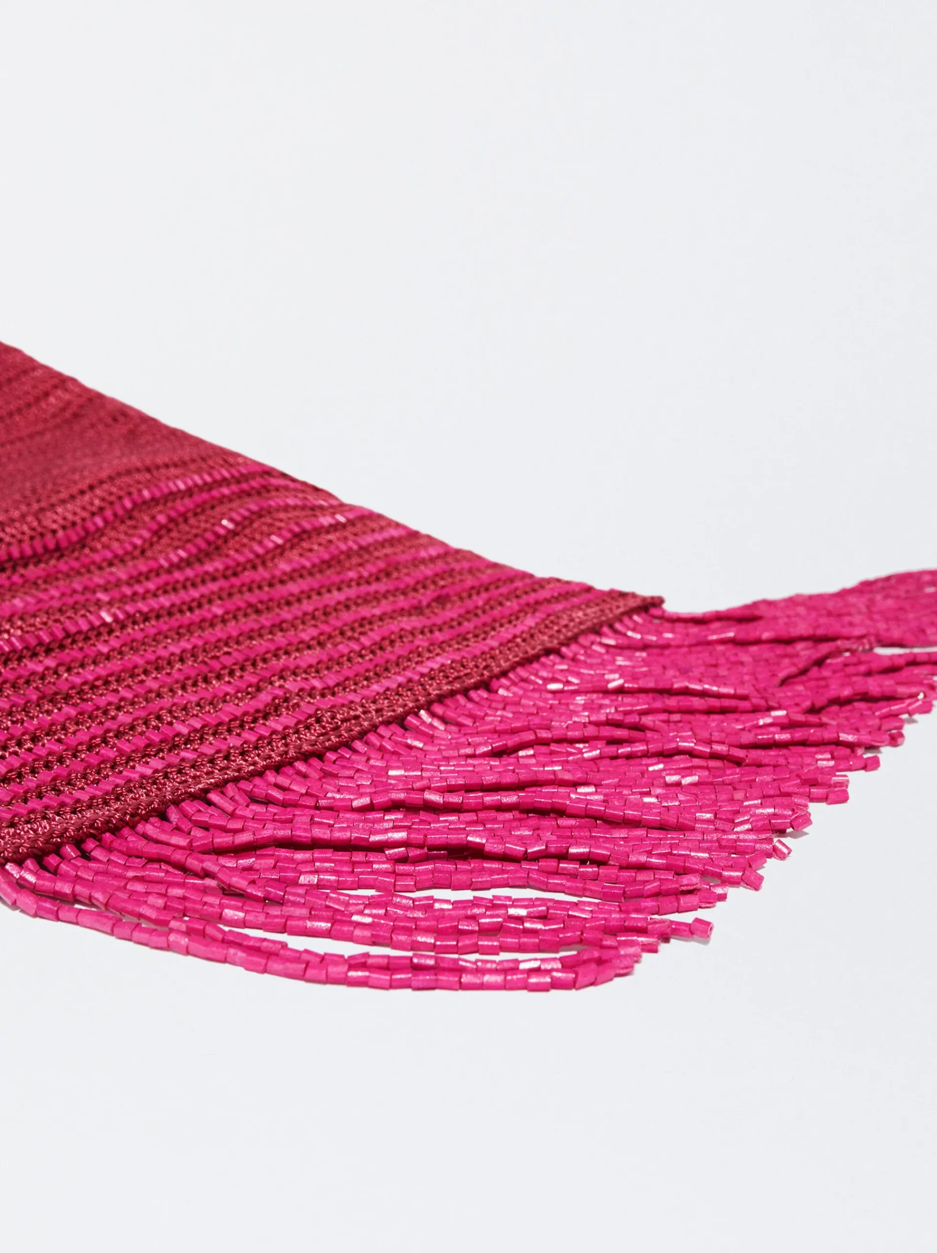PARFOIS Blazer und Mäntel>Schultertasche Mit Fransen Rosa