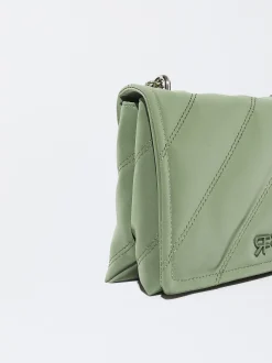 PARFOIS Strohsäcke|Umhängetaschen>Schultertasche Mit Kettengurt Khaki