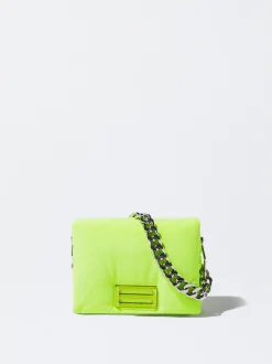 PARFOIS Schultertaschen|Shoppers>Schultertasche Mit Kettengurt Grün