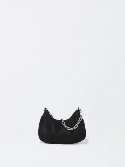 PARFOIS Strohsäcke|Handtaschen>Schultertasche Mit Kettengurt Schwarz