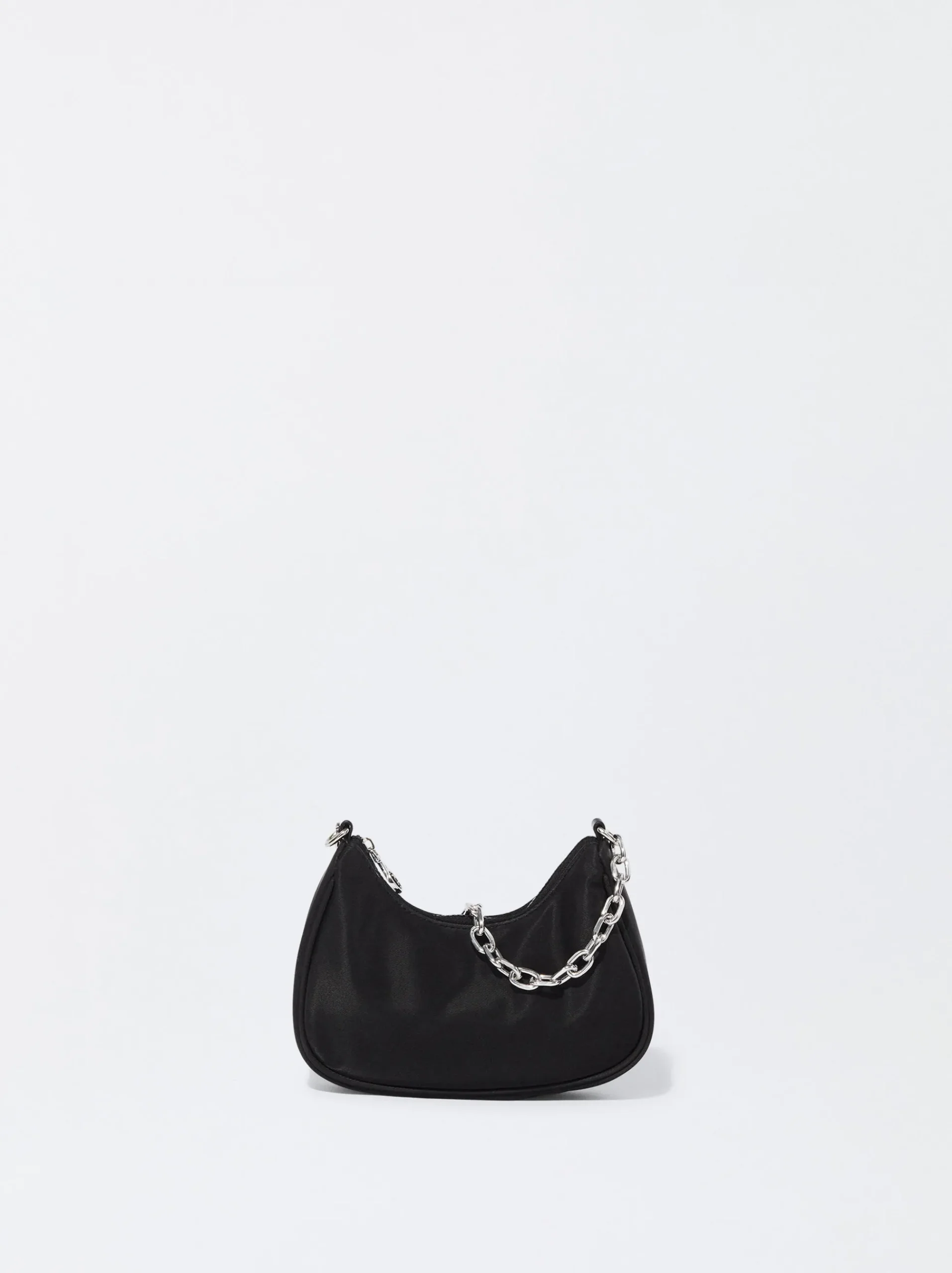 PARFOIS Strohsäcke|Handtaschen>Schultertasche Mit Kettengurt Schwarz