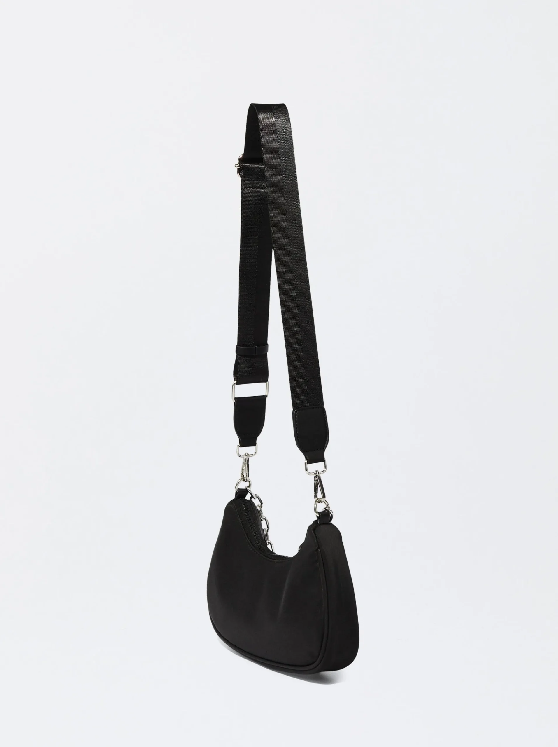 PARFOIS Strohsäcke|Handtaschen>Schultertasche Mit Kettengurt Schwarz