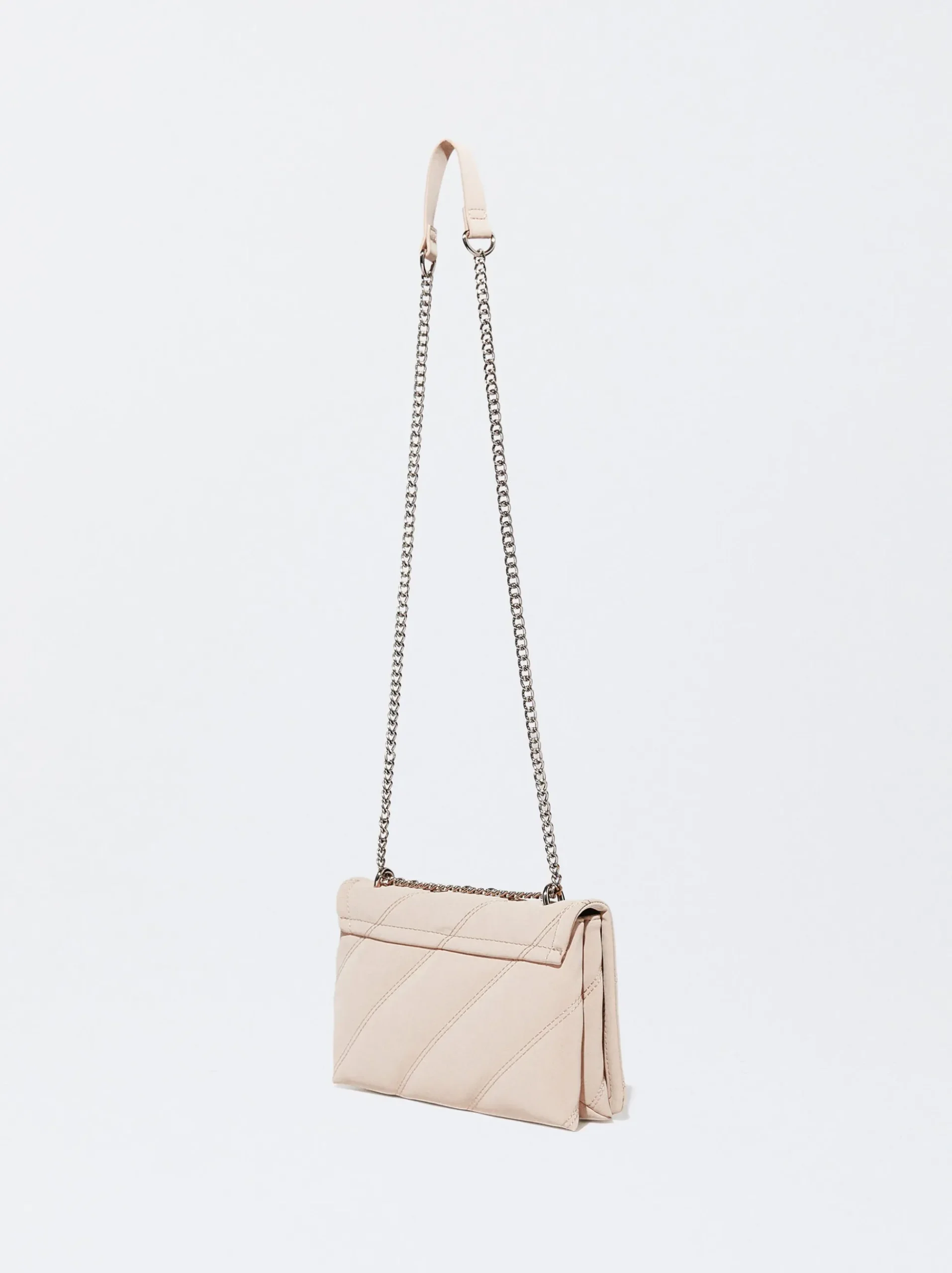 PARFOIS Schultertaschen>Schultertasche Mit Kettengurt Ekrü