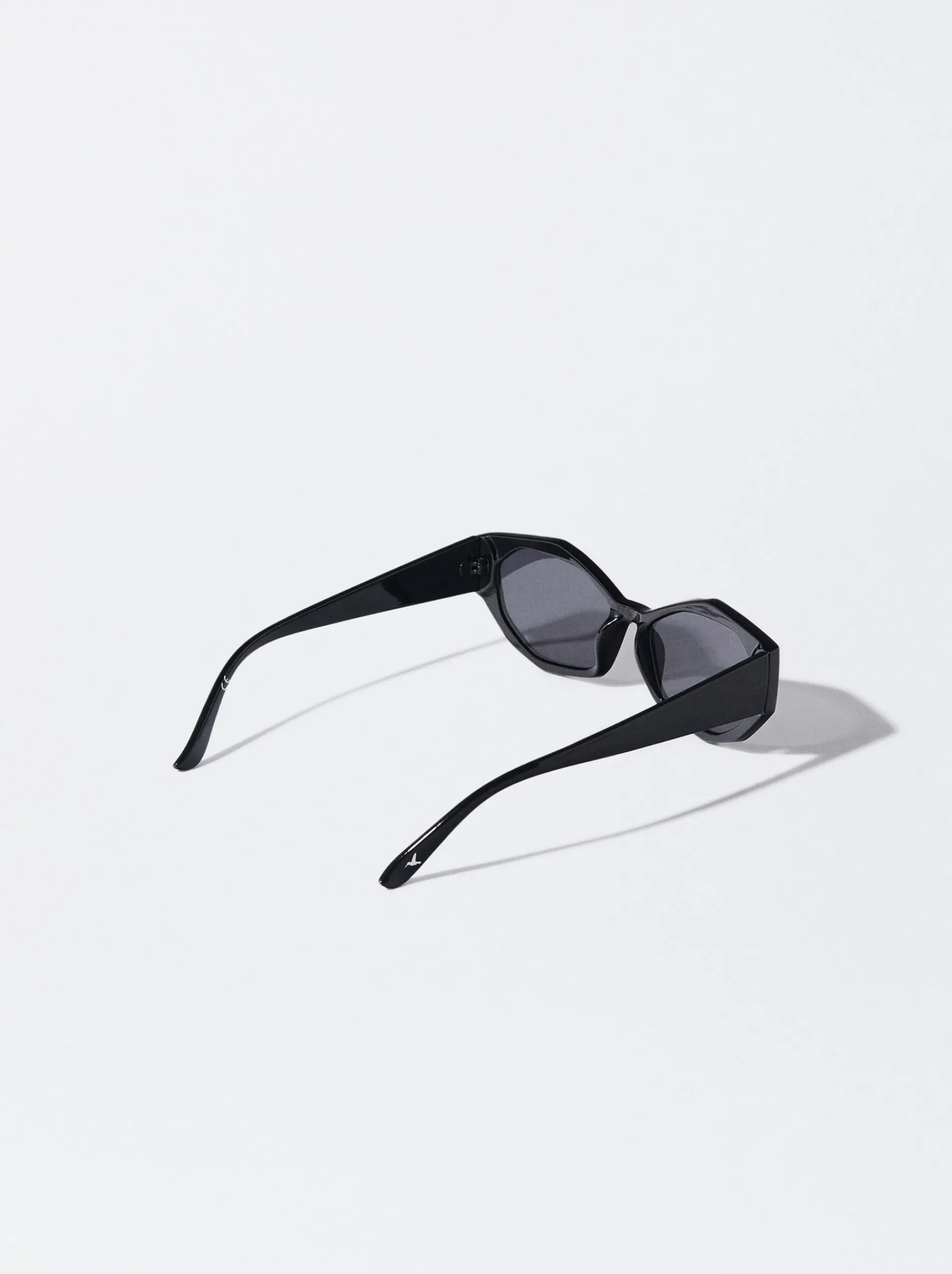 PARFOIS Kunststoff Sonnenbrille|Runde Sonnenbrille>Sechseckige Sonnenbrille Schwarz