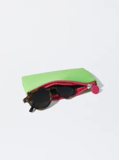 PARFOIS Kunststoff Sonnenbrille|Sechseckige Sonnenbrille><noscript><img width=