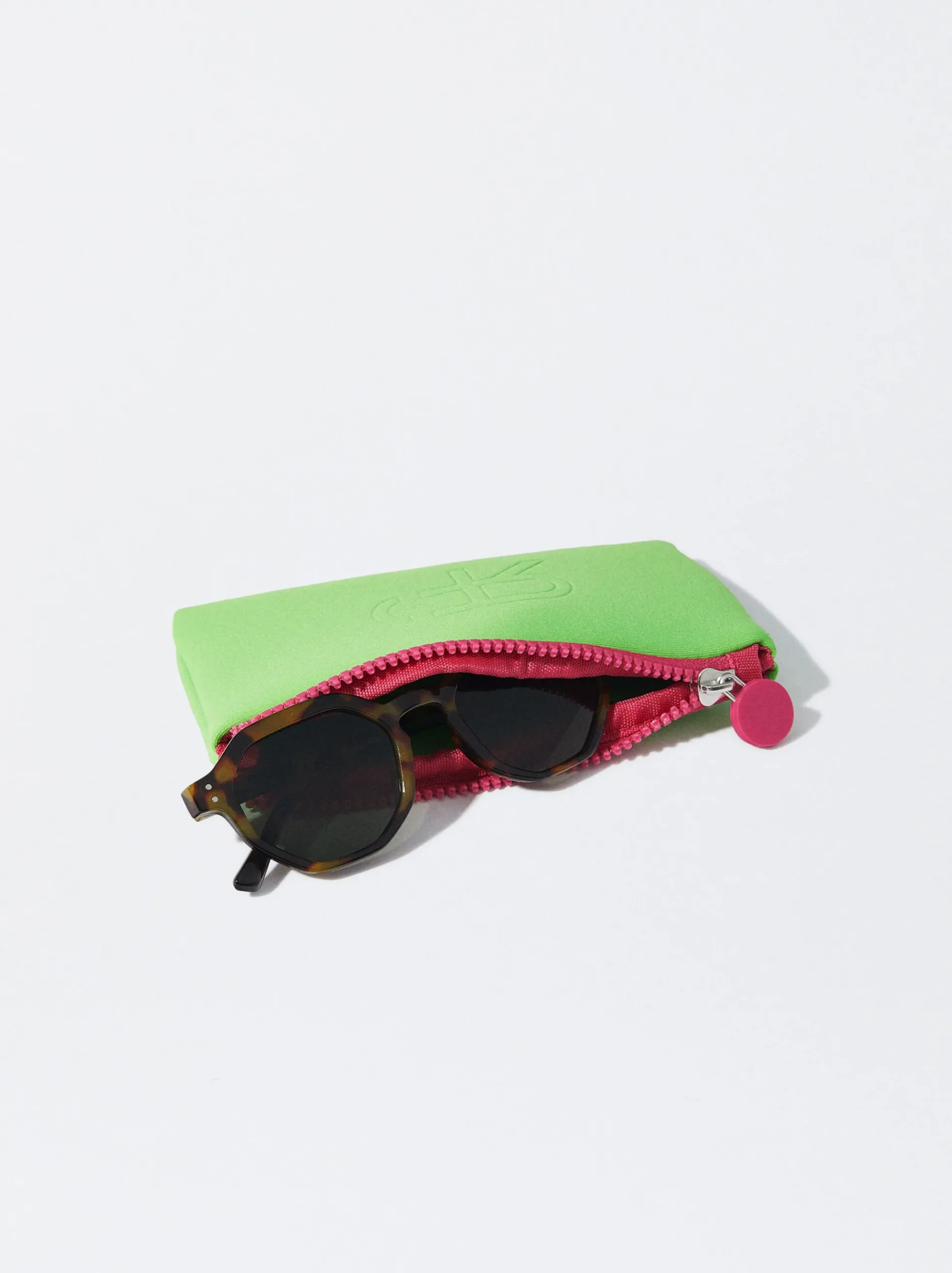 PARFOIS Kunststoff Sonnenbrille|Sechseckige Sonnenbrille>Sechseckige Sonnenbrille Braun