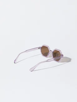 PARFOIS Kunststoff Sonnenbrille|Quadratische Sonnenbrille><noscript><img width=