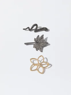 PARFOIS Basics|Hosen>Set Broschen Mit Charms Mehrfarbig