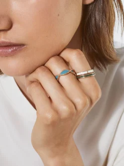 PARFOIS Basics|Hemden>Set Bunter Ringe Mehrfarbig