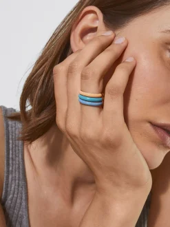 PARFOIS Basics|Hosen>Set Bunter Ringe Mehrfarbig
