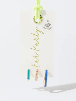 PARFOIS Kurze Ohrringe|Hoop-Ohrringe><noscript><img width=