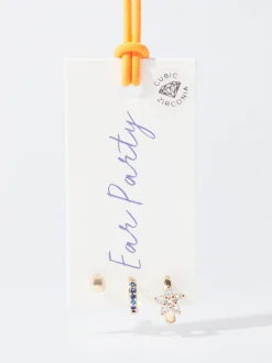 PARFOIS Kurze Ohrringe|Hoop-Ohrringe><noscript><img width=