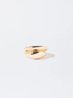 PARFOIS Basics|Tops und Shirts>Set e Ringe Golden