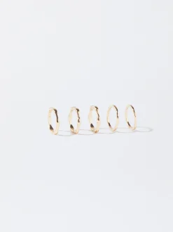 PARFOIS Basics|Blazer und Mäntel>Set e Ringe Golden
