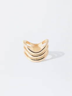 PARFOIS Basics|Strick>Set er Ringe Golden