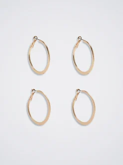PARFOIS Raffinierter Modeschmuck|Ringe>Set Goldfarbene Ohrringe Golden