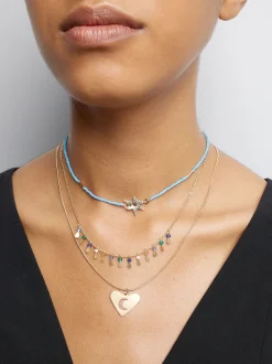 PARFOIS Ringe>Set Halsketten Mehrfarbig