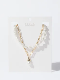 PARFOIS Set Ohrringen|Hoop-Ohrringe><noscript><img width=