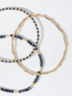 PARFOIS Set Ohrringen|Sets>Set Von Elastischen Armb&auml;ndern Mehrfarbig