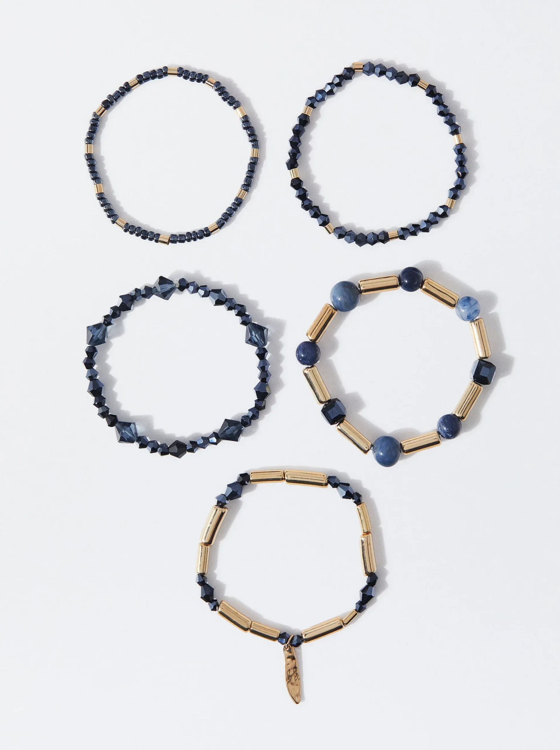 PARFOIS Kurze Halsketten>Set Von Elastischen Armbändern Mehrfarbig