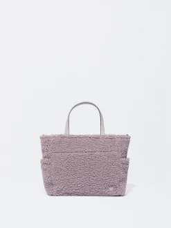 PARFOIS Rücksäcke>Shopper Aus Kunstpelz Rosa