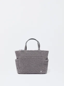 PARFOIS Rücksäcke>Shopper Aus Kunstpelz Grau