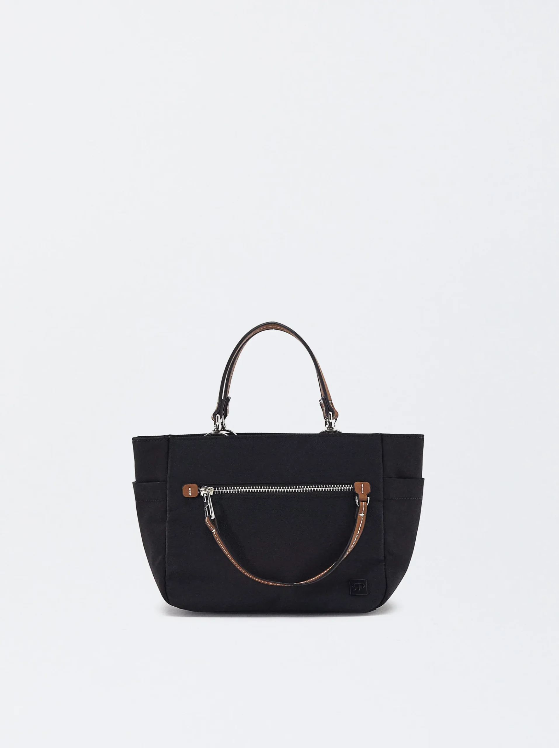 PARFOIS Schals|Schals>Shopper Aus Nylon Schwarz