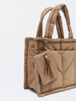 PARFOIS Printed>Shopper Aus Nylon Braun