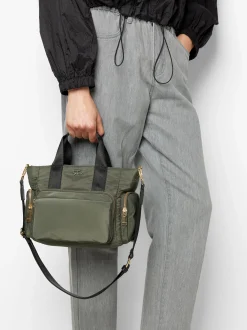 PARFOIS Printed>Shopper Aus Nylon Khaki