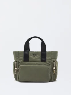 PARFOIS Printed>Shopper Aus Nylon Khaki