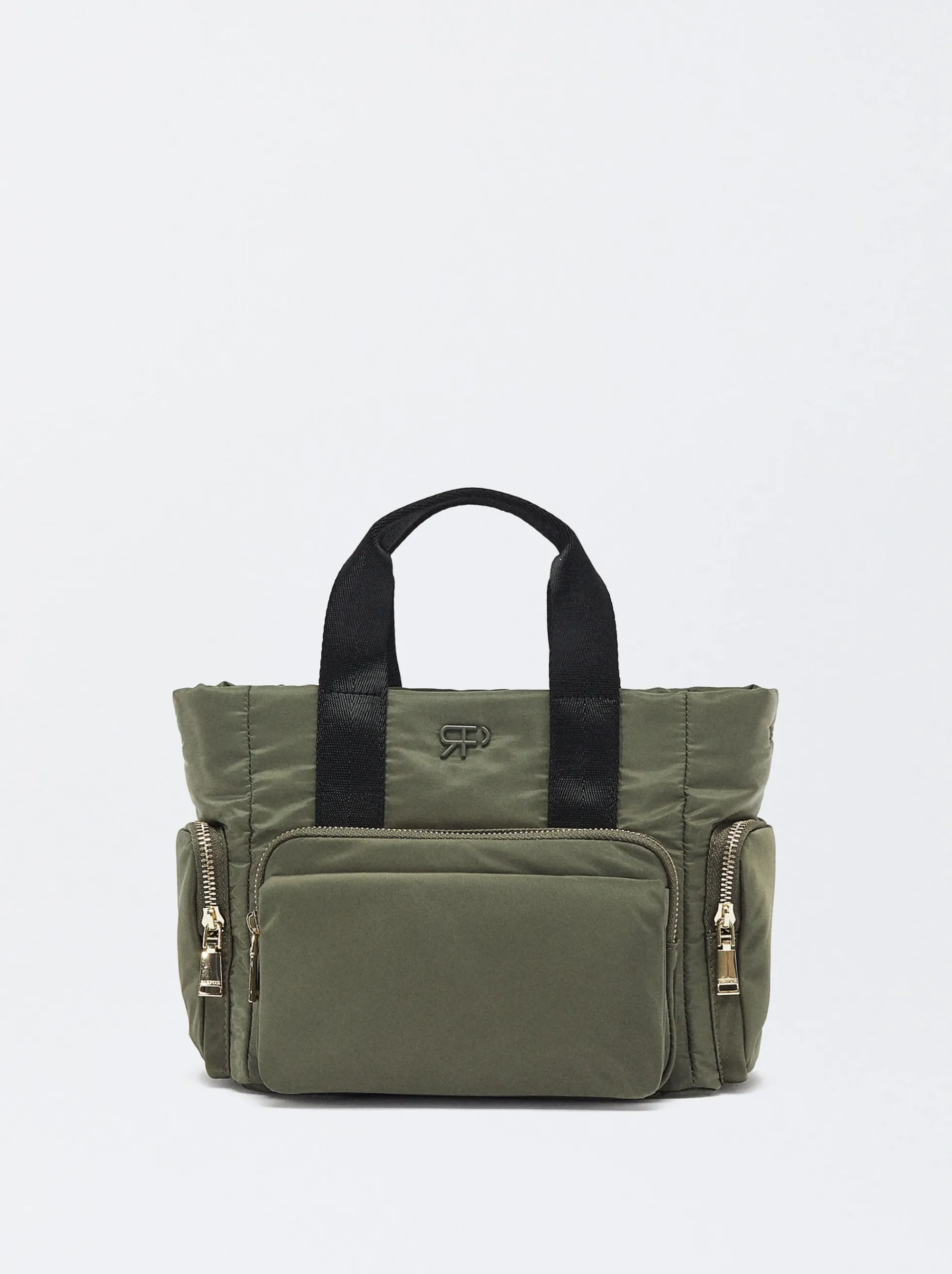 PARFOIS Printed>Shopper Aus Nylon Khaki